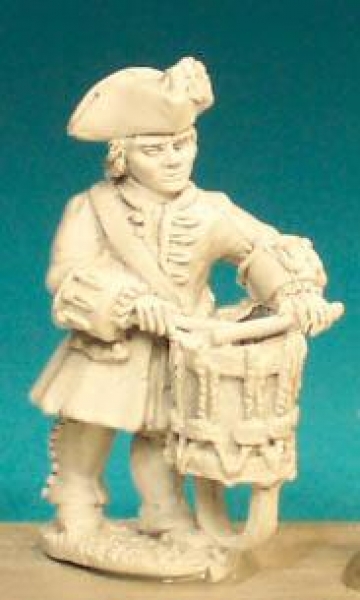 Front Rank Miniatures: SYF19 Command - Drummer In Tricorn (6 figures)