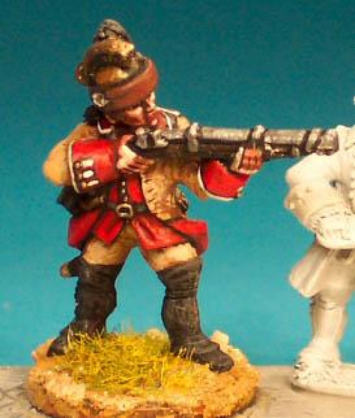 Front Rank Miniatures: SYF21 Light Infantryman In Schomberg - Infantryman, Standing Firing (6 figure