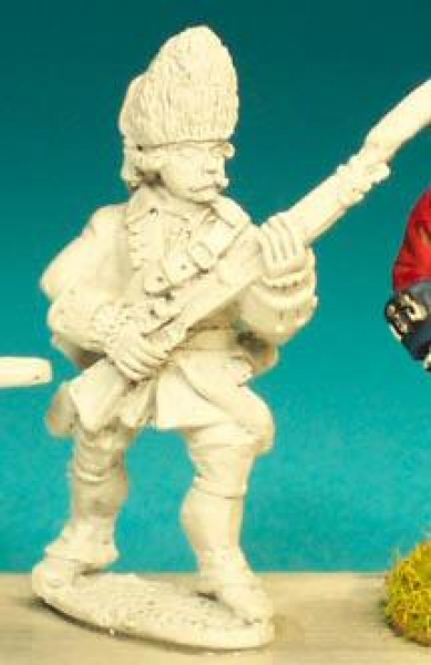 Front Rank Miniatures: SYF23 Grenadier (In Fur Hat & Turned Back Coat) - Grenadier, Lapelled Coat, S