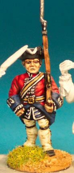 Front Rank Miniatures: SYF24 Swiss Or French Guard - Guard, Standing, Musket Upright (6 figures)