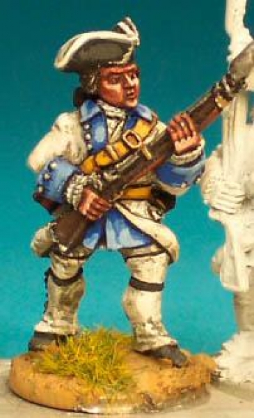 Front Rank Miniatures: SYF26 Infantryman (Turned Back Coat & Lapels) - Fusilier, Standing At Ready (