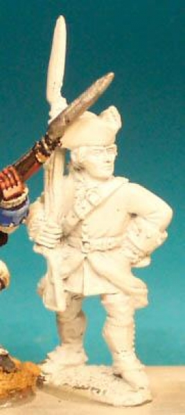 Front Rank Miniatures: SYF27 Infantryman (Turned Back Coat) - Fusilier, Standing Musket Upright (6 f