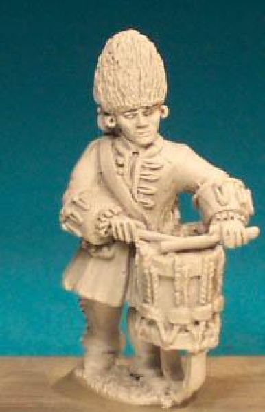 Front Rank Miniatures: SYF29 Command - Drummer In Fur Hat (6 figures)