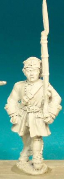 Front Rank Miniatures: SYF36 Infantryman (Unfastened Coat) - Fusilier Marching, Wearing Pokalem, (6 