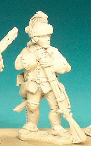 Front Rank Miniatures: SYF41 Light Infantryman In Schomberg - Infantryman Loading (6 figures)