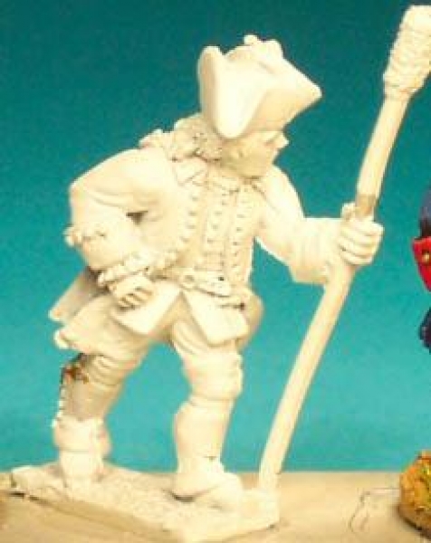 Front Rank Miniatures: SYFA2 Artillery Crewman - Gunner Advancing With Spongestaff (6 figures)