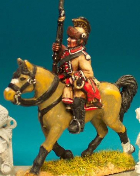 Front Rank Miniatures: SYFC24 Schomberg Light Dragoon - Trooper, Musket At Rest (6 figures)