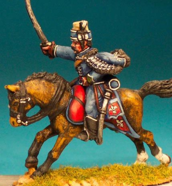 Front Rank Miniatures: SYFC29 Hussar - Trooper, Sabre Outstretched (6 figures)