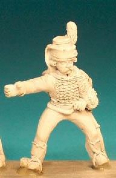 Front Rank Miniatures: SYFC31 Hussar - Standard Bearer (6 figures)