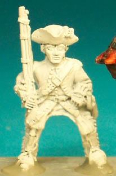 Front Rank Miniatures: SYFC7 Line Cavalryman & Dragoon - Dragoon Trooper, Tricorn, Musket At Ease (6