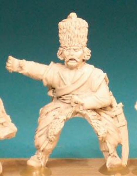 Front Rank Miniatures: SYRC13 Don Cossack, Charging With Lance Up (6 figures)