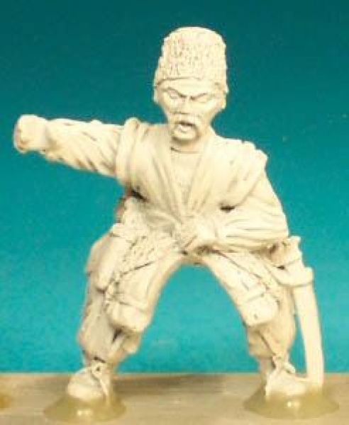 Front Rank Miniatures: SYRC15 Zaparogue Cossack, Charging With Lance Up (6 figures)