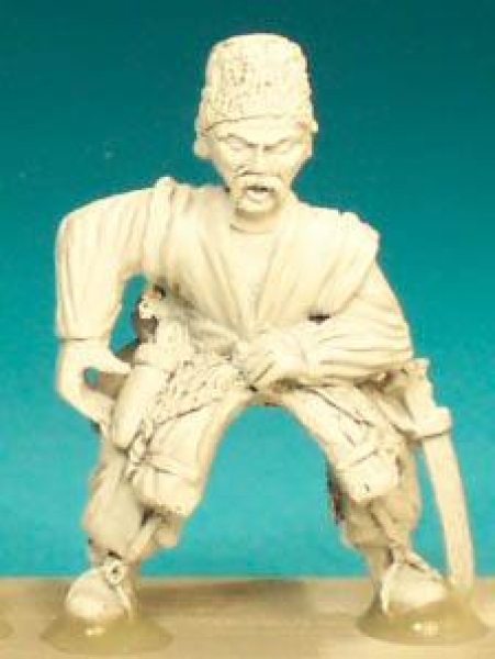 Front Rank Miniatures: SYRC16 Zaparogue Cossack, Charging With Lance Down (6 figures)
