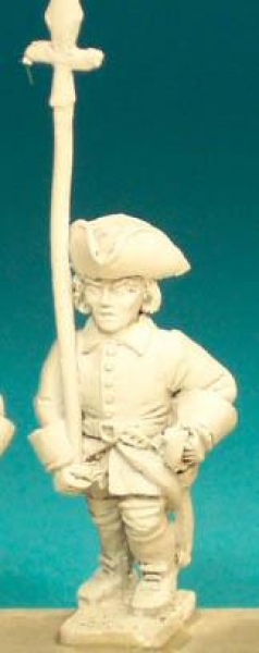 Front Rank Miniatures: SYS2 Musketeer Sergeant With Halberd (6 figures)