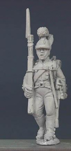 Front Rank Miniatures: WN10 Wurttemberg Line Infantryman 1807 To 1811 - Sergeant Marching (6 figures