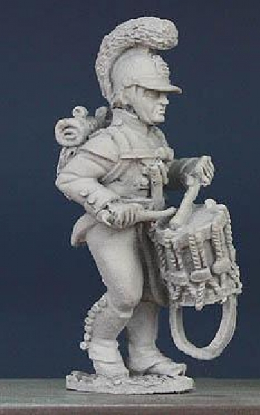 Front Rank Miniatures: WN12 Wurttemberg Line Infantryman 1807 To 1811 - Drummer Advancing (6 figures