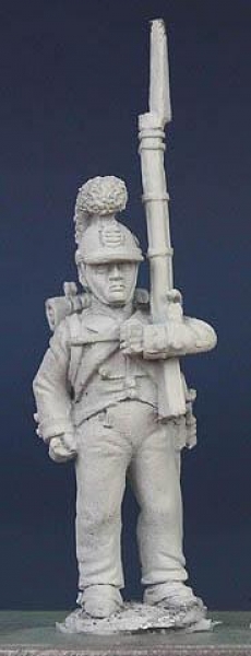 Front Rank Miniatures: WN24 Wurttemberg Line Infantryman 1811 To 1812 - Standing With Shouldered Mus