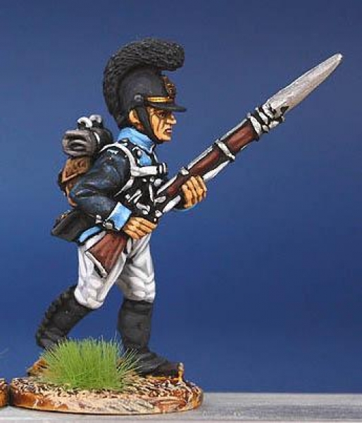 Front Rank Miniatures: WN2 Wurttemberg Line Infantryman 1807 To 1811 - Advancing High Porte (6 figur