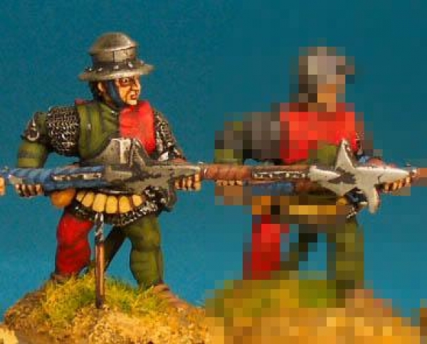Front Rank Miniatures: WR38 Halberdier - Levelled Halberd - Plackart Livery Jacket And Kettle Hat (6