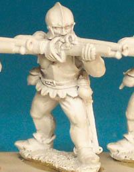Front Rank Miniatures: WR75 Handgunner Firing - Breastplate Barbute (6 figures)