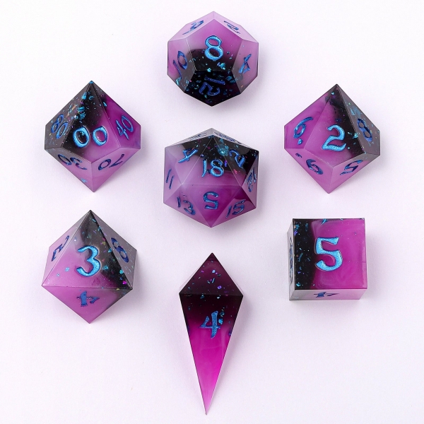 Captured Magic Hand Sanded Sharp Edge Resin - Interstellar Magic