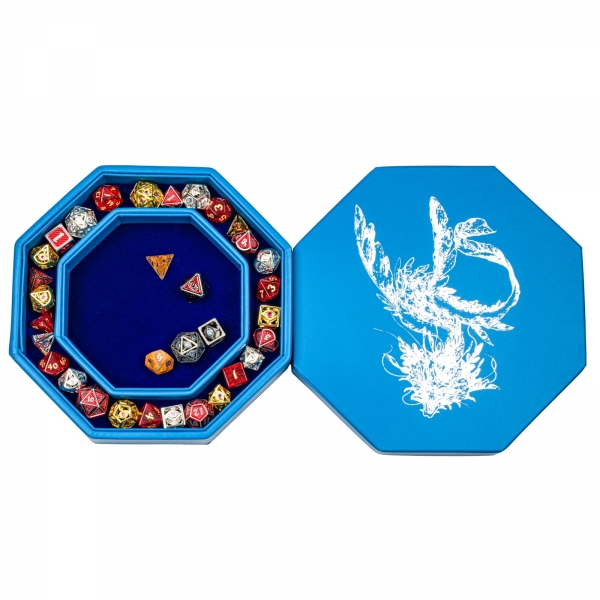 Hero's Hoard Dice Tray and Keeper - Wind Dragon