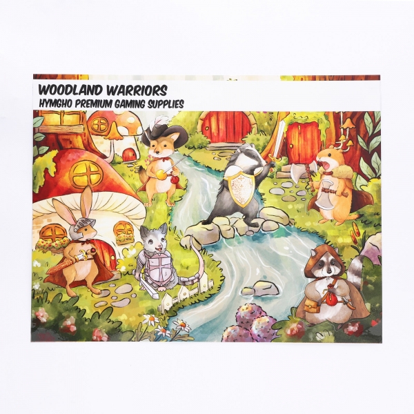 Quest's Reward Fine Art Sticker Sheet - Woodland Warriors