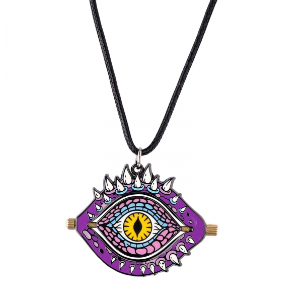 Dragon Eye D2 Necklace - Purple