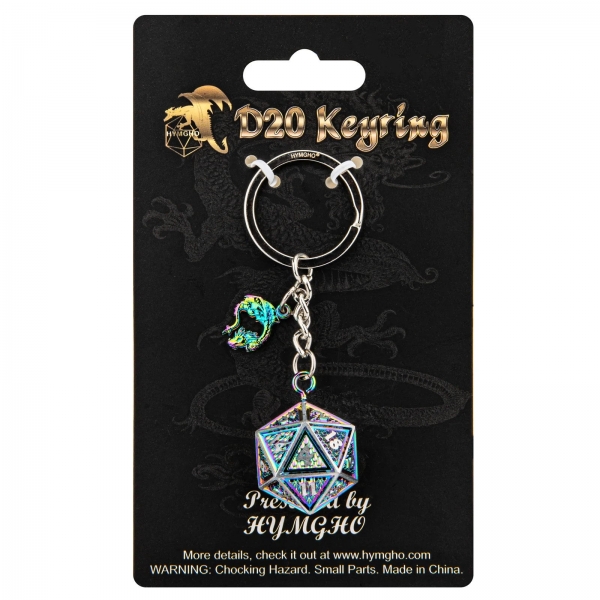 D20 Keychain Behemoth - Rainbow