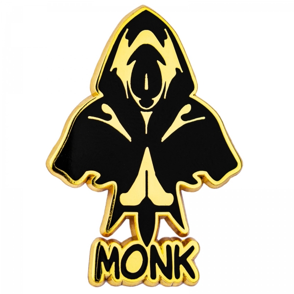 Quest's Reward Fine Art Pin - Monk