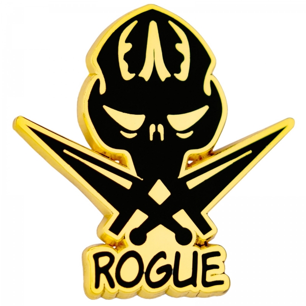 Quest's Reward Fine Art Pin - Rogue
