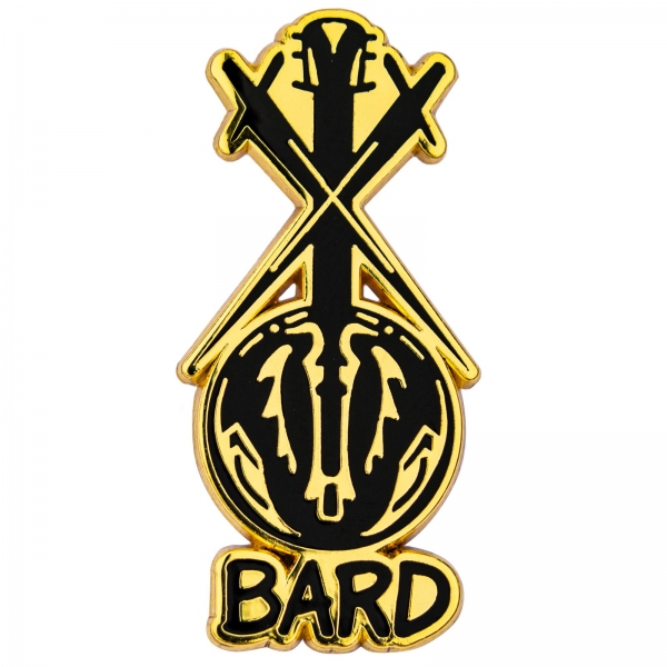 Quest's Reward Fine Art Pin - Bard