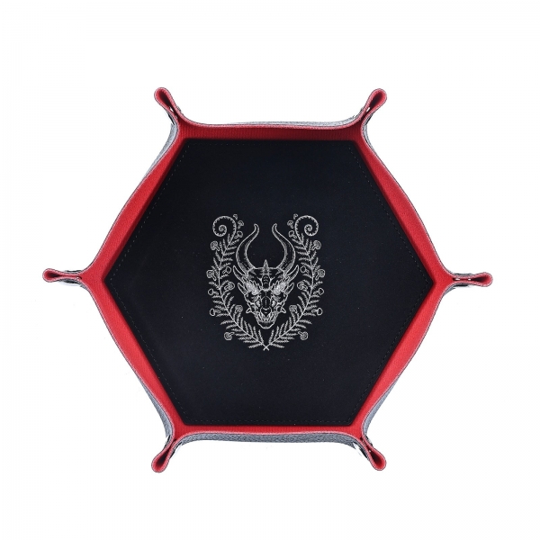 Table Armor Dice Tray - Dragon Skull 1
