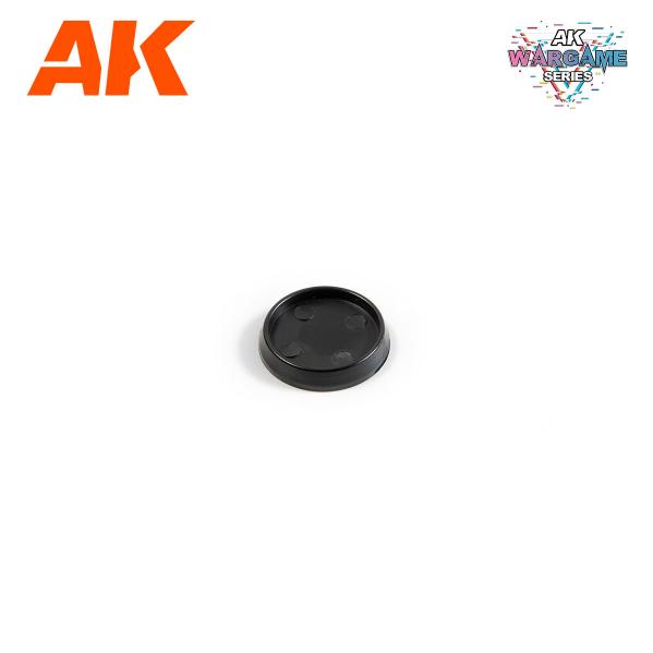 AK-Interactive: HOLLOW BASES 25 MM X10 UNITS