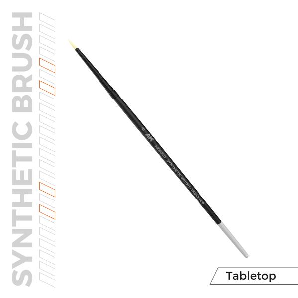 AK Interactive: AK SYNTHETIC TABLETOP BRUSH – 0