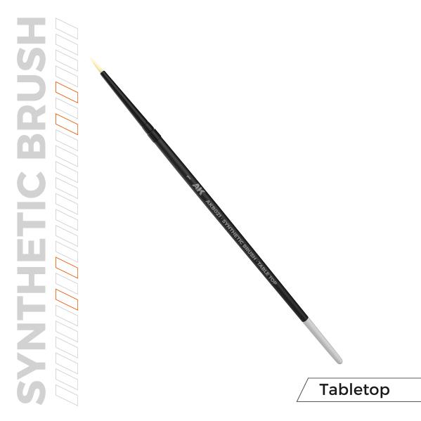 AK Interactive: AK SYNTHETIC TABLETOP BRUSH – 1