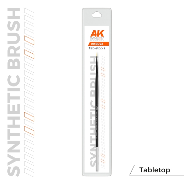 AK Interactive: AK SYNTHETIC TABLETOP BRUSH – 2