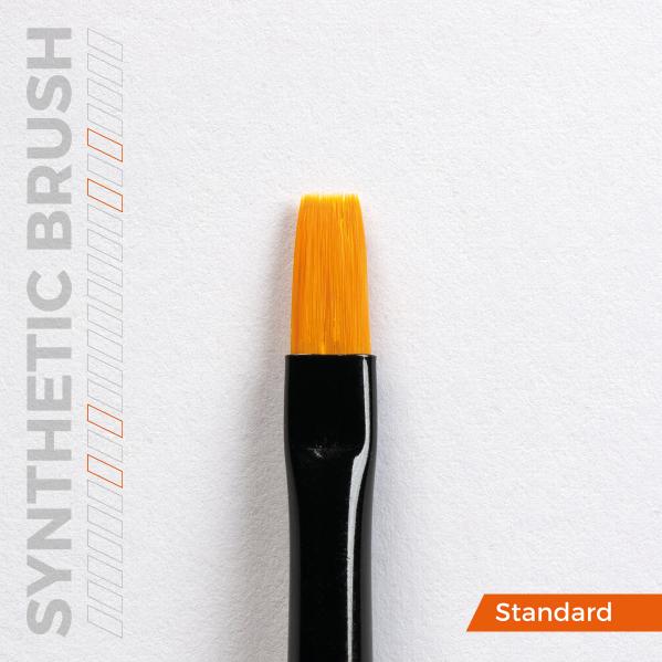 AK Interactive: AK SYNTHETIC BRUSH – FLAT 2