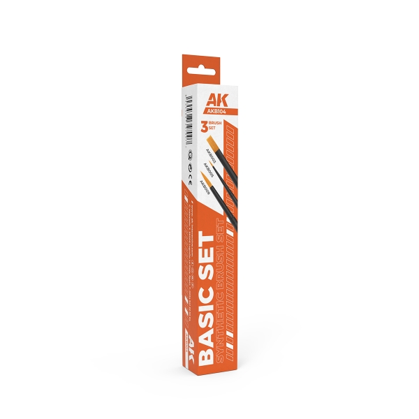 AK Interactive: BASIC BRUSHES SET