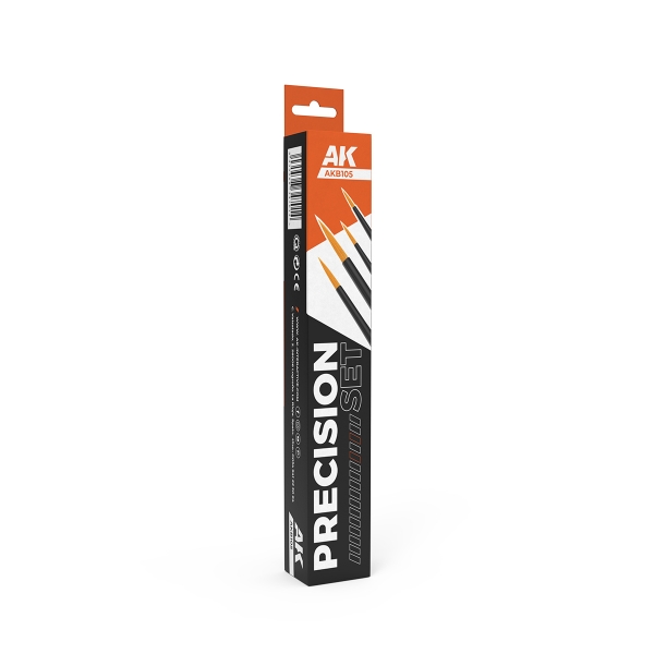 AK Interactive: PRECISION BRUSHES SET