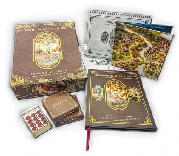 Worlds at a Glance: Towns & Villages Box Set