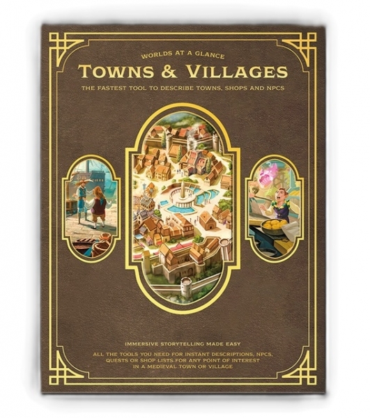 Worlds at a Glance: Towns & Villages Book (HC)