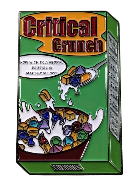Critical Crunch - Collectible Enamel Pin