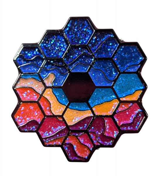 Cosmic Mirror - Collectible Enamel Pin