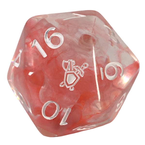 Diffusion Fighters Resolve 30mm XL d20 w/ symbol
