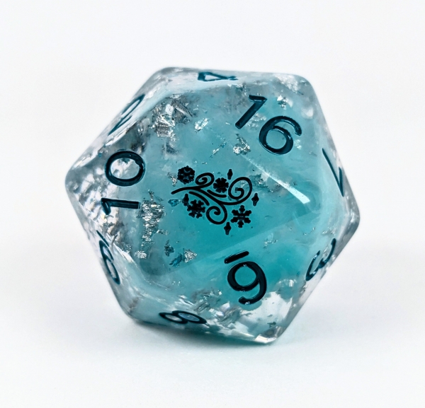 Diffusion Arctic Blast - 30mm XL d20 w/ symbol