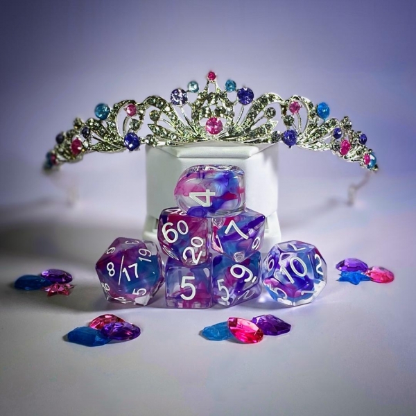 Diffusion Duchess Decree- Set of 12d6 pips 18mm w/ symbol