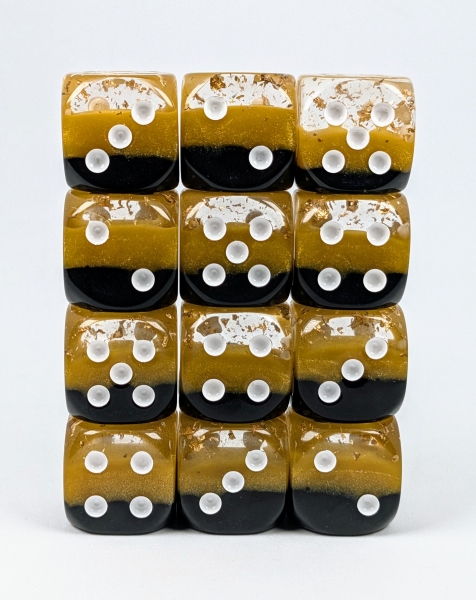 Diffusion Dwarven Stout- Set of 12d6 pips 18mm
