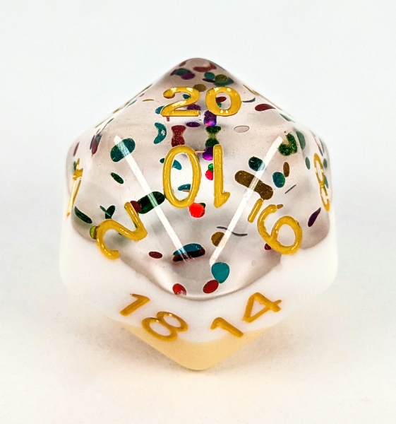 Diffusion Birthday Wishes - 30mm XL d20