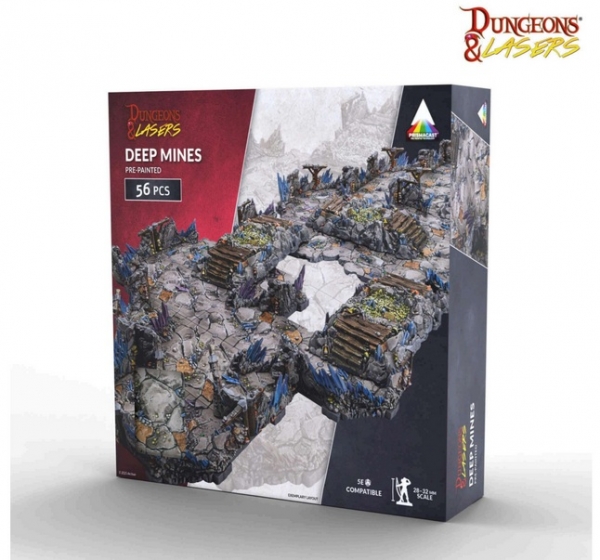 Dungeons & Lasers: Deep Mines (Pre-painted)